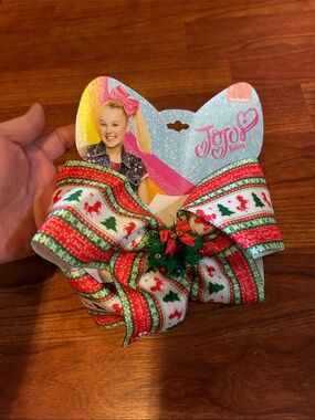 Nickelodeon Jojo Siwa Christmas Hair Bow Clip